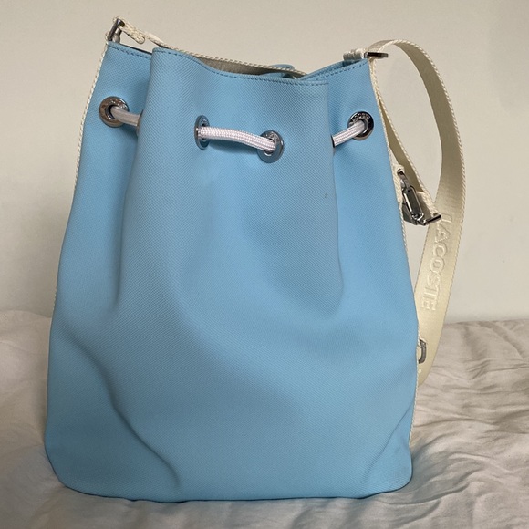 Lacoste Baby blue bucket shoulder bag - Picture 4 of 5